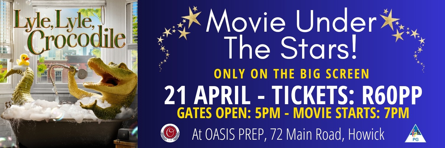 Movie under the stars featuring "Lyle, Lyle Crocodile" 