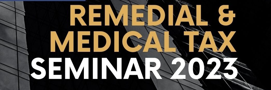 Remedial & Medical Tax Seminar