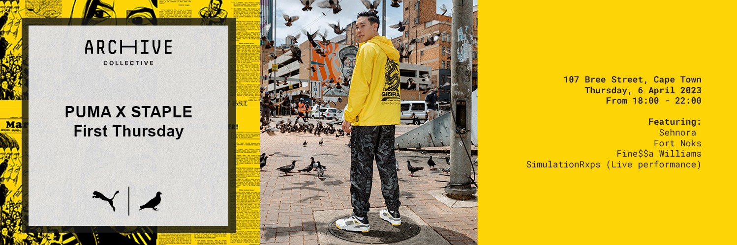Book tickets for Archive Collective: First Thursdays PUMA x STAPLE