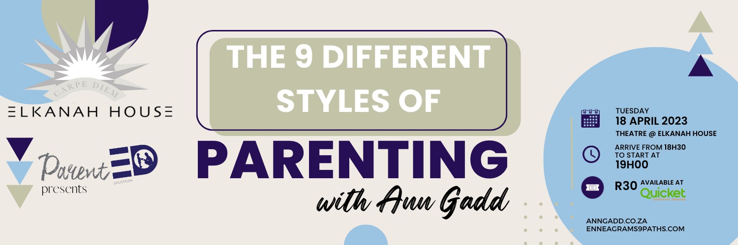 PARENT ED : 9 Different Styles of Parenting with Ann Gadd