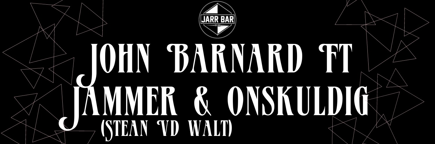 John Barnard LIVE at Jarr Bar ft. Jammer & Onskuldig