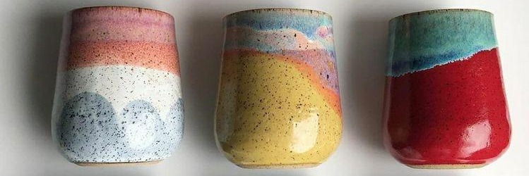 “Mindful pottery painting : Heal with our hands what we can’t see within”.