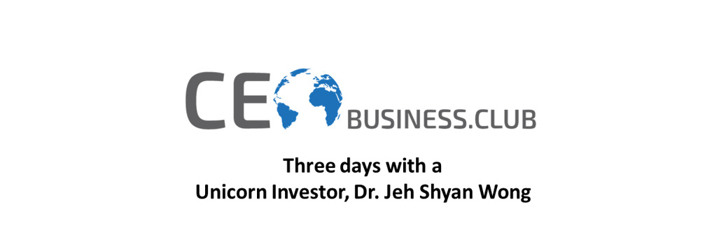 The ABC of Building a Unicorn - Presented by Unicorn Investor, Dr. Jeh Shyan Wong