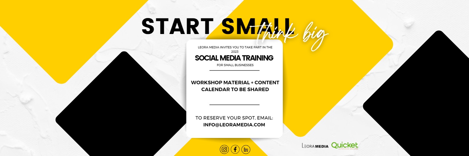 SOCIAL MEDIA TRAINING