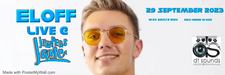 Eloff live at Jumpers Lane