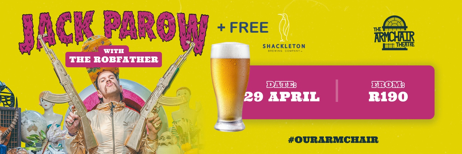 Jack Parow LIVE at The Armchair Theatre [FREE DRAUGHT UPON ENTRY]