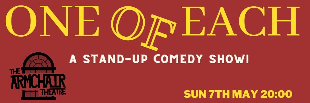 Armchair premium Comedy Sundays UPSTAIRS