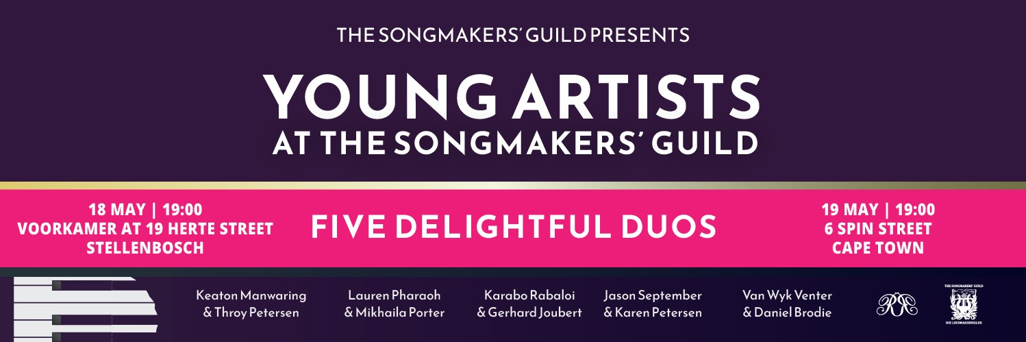 Young Artists at The Songmakers' Guild - CAPE TOWN