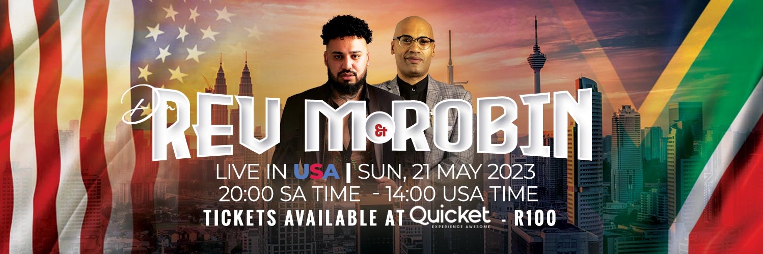 Live in USA with Dr. Rev M & Robin Pieters