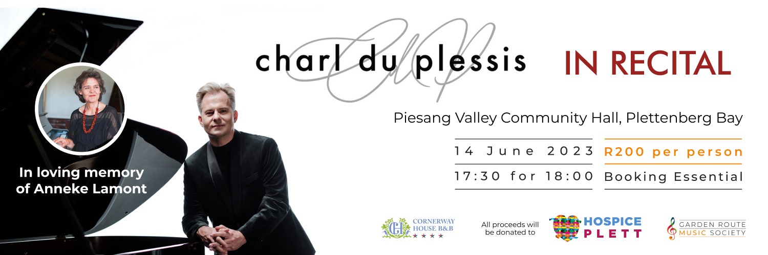 Charl du Plessis In Recital