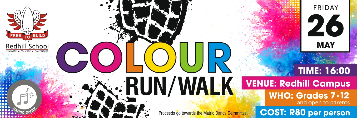 Book tickets for Redhill Colour Run/Walk