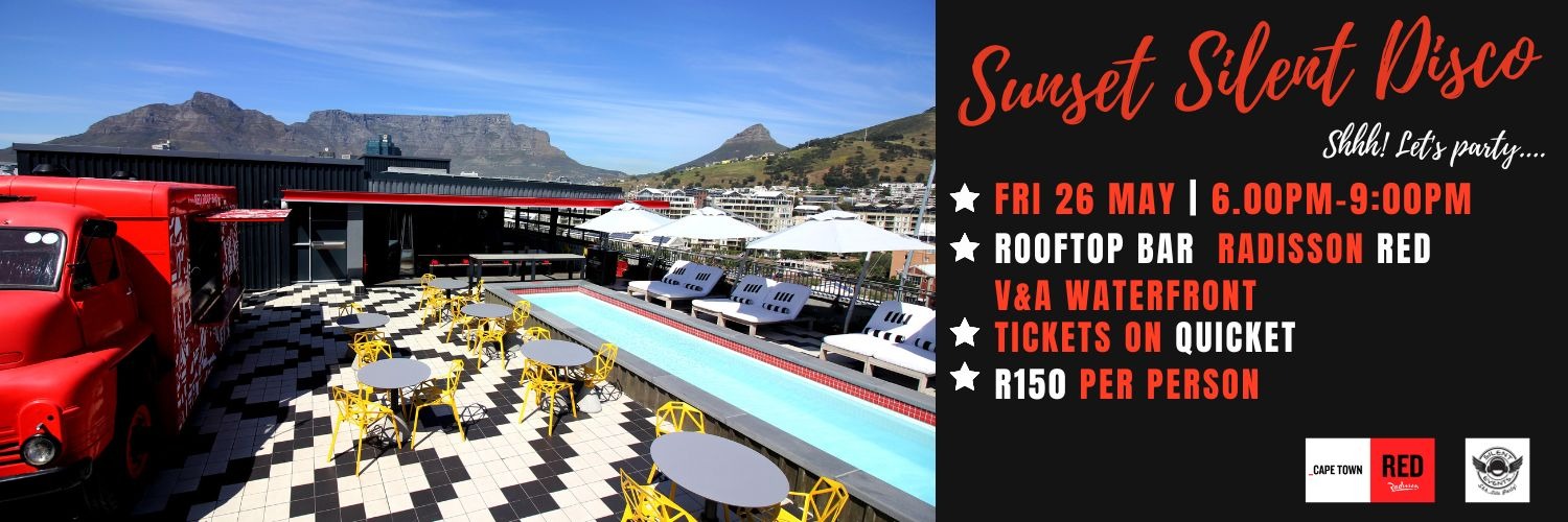 --- SILENT DISCO --- SILENT EVENTS - FRIDAY 26th MAY - RADISSON RED ROOFTOP BAR