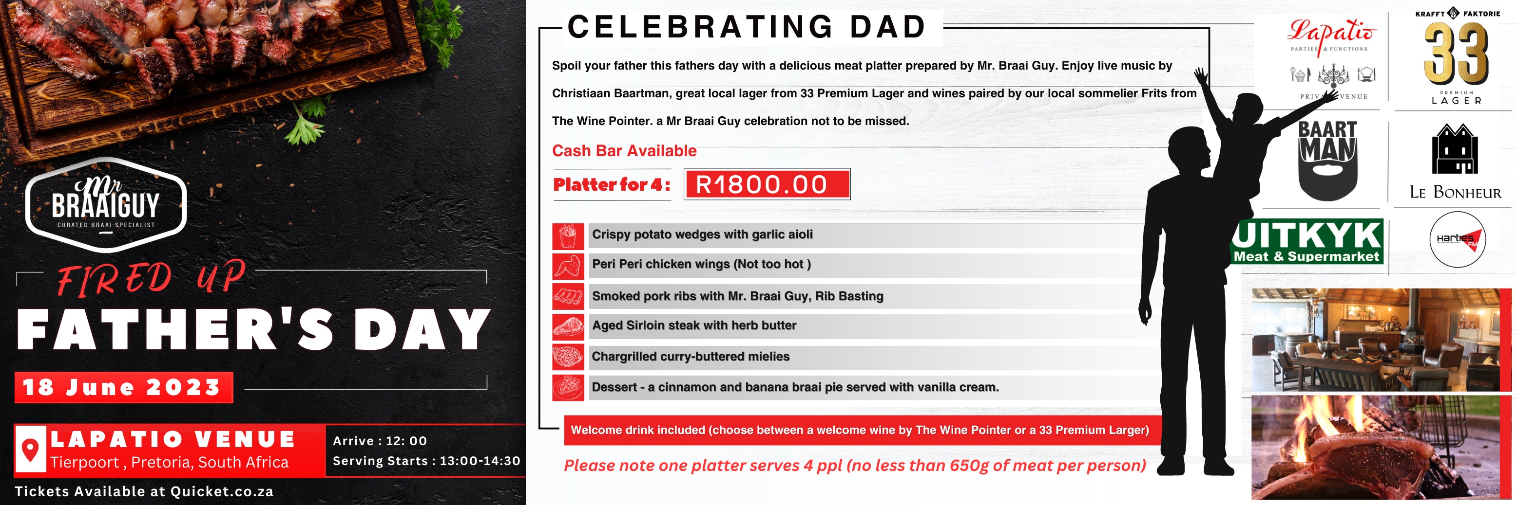 Fired up Fathers Day