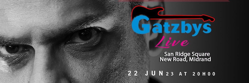 Doc Docrat LIVE in Johannesburg at Gatzbys LIVE, Midrand 22 Jun 2023