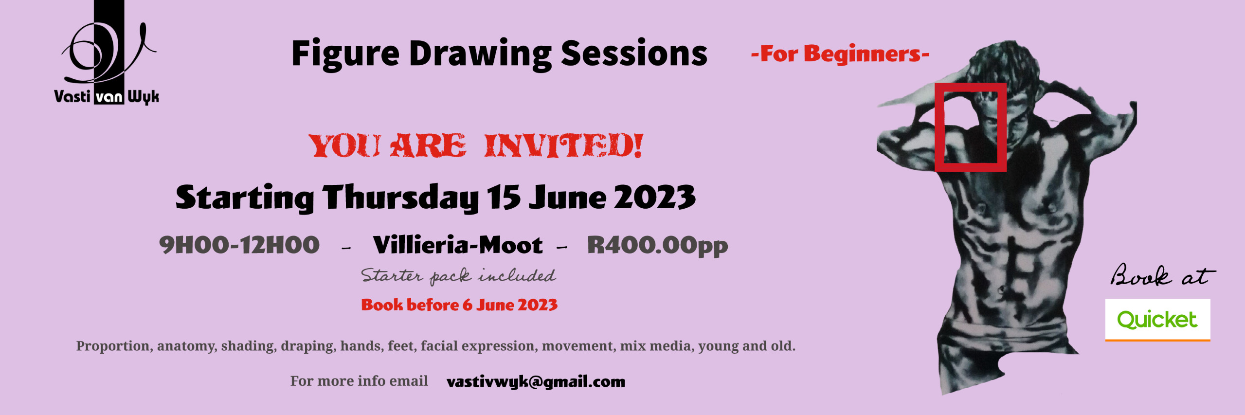 Figure Drawing Sessions