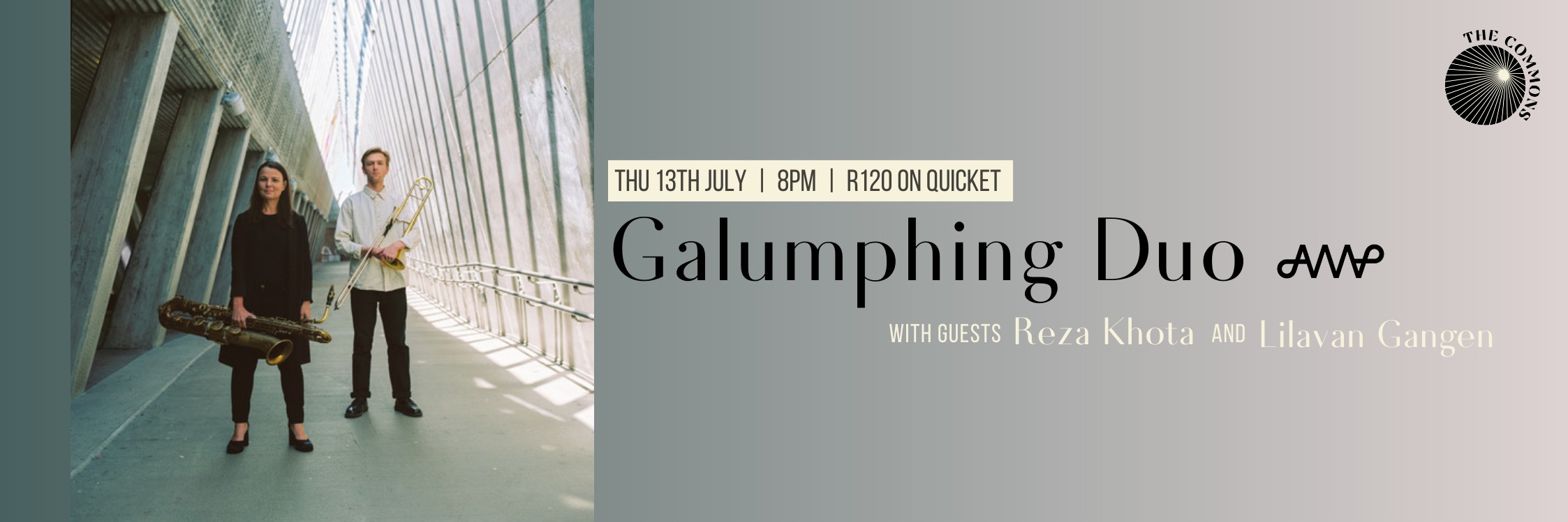 Galumphing Duo with Reza Khota and Lilavan Gangen