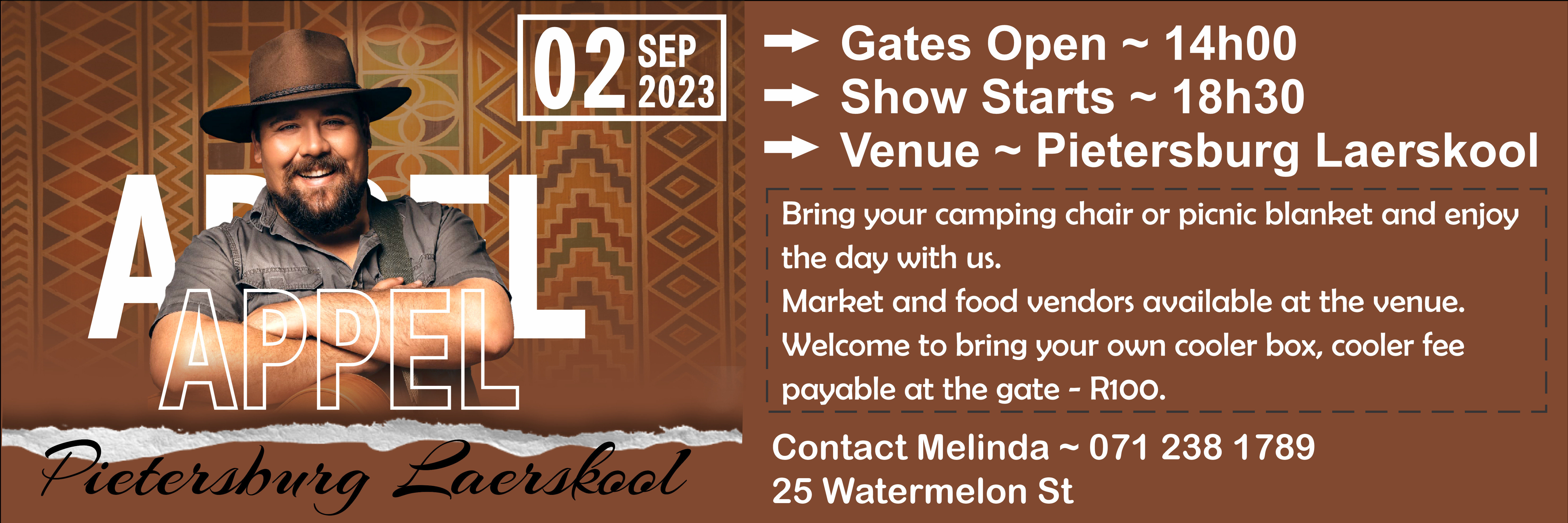 APPEL - OP DIE VERHOOG IN POLOKWANE