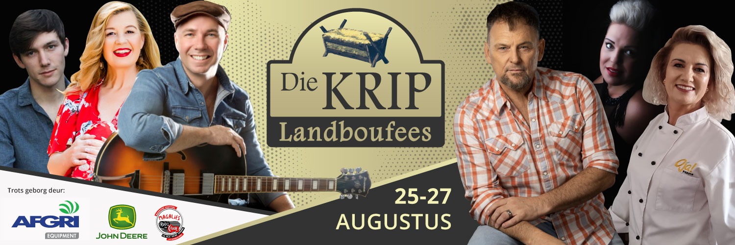 Book tickets for Die Krip Landboufees 2023