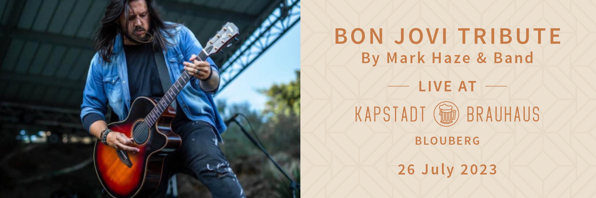 Bon Jovi Tribute by Mark Haze & Band at Kapstadt Brauhaus Blouberg