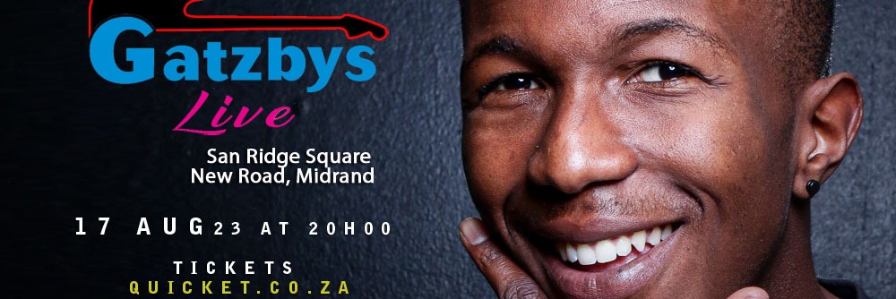 Mark Mdluli in Johannesburg at Gatzbys LIVE - 17 August 2023