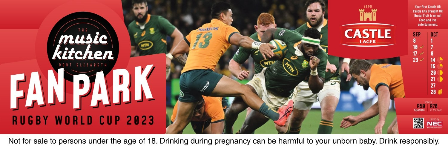 Book Tickets For Rugby World Cup 2023 Fan Park BOKS Vs Romania 