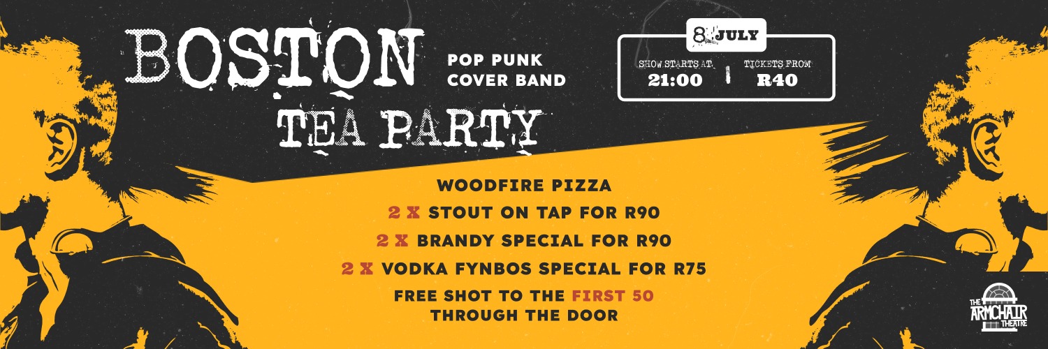 Boston Tea Party 2000's Cover band LIVE at The Armchair Theatre