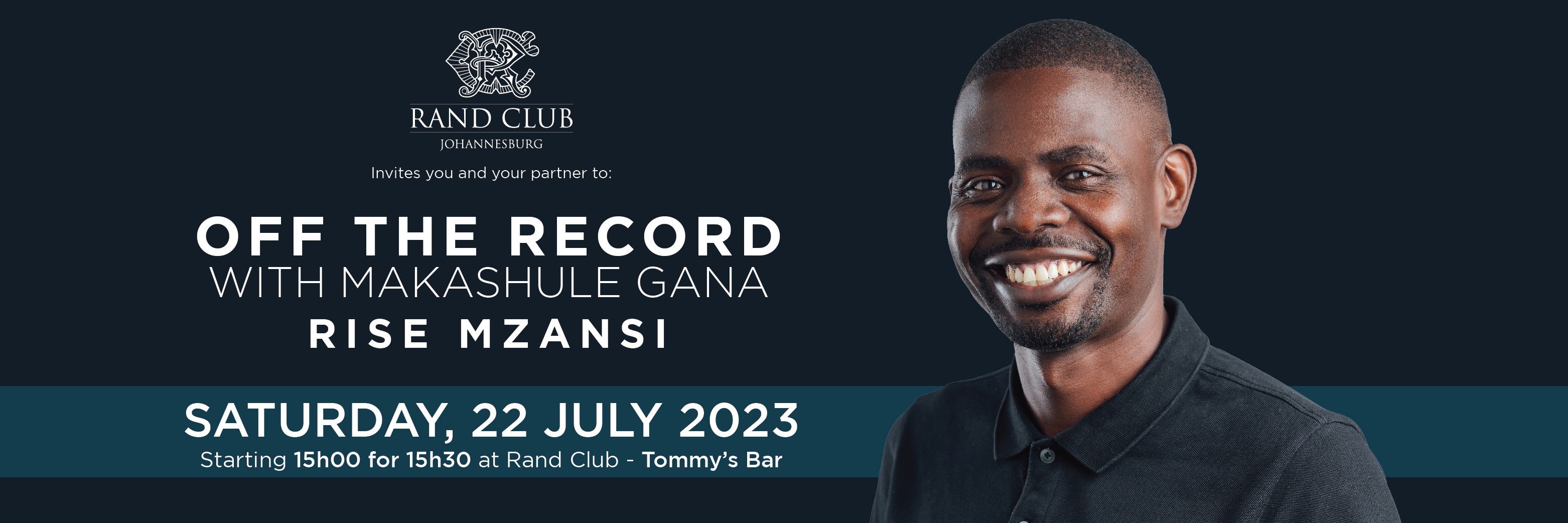 Rand Club - Off the Record with MAKASHULE GANA