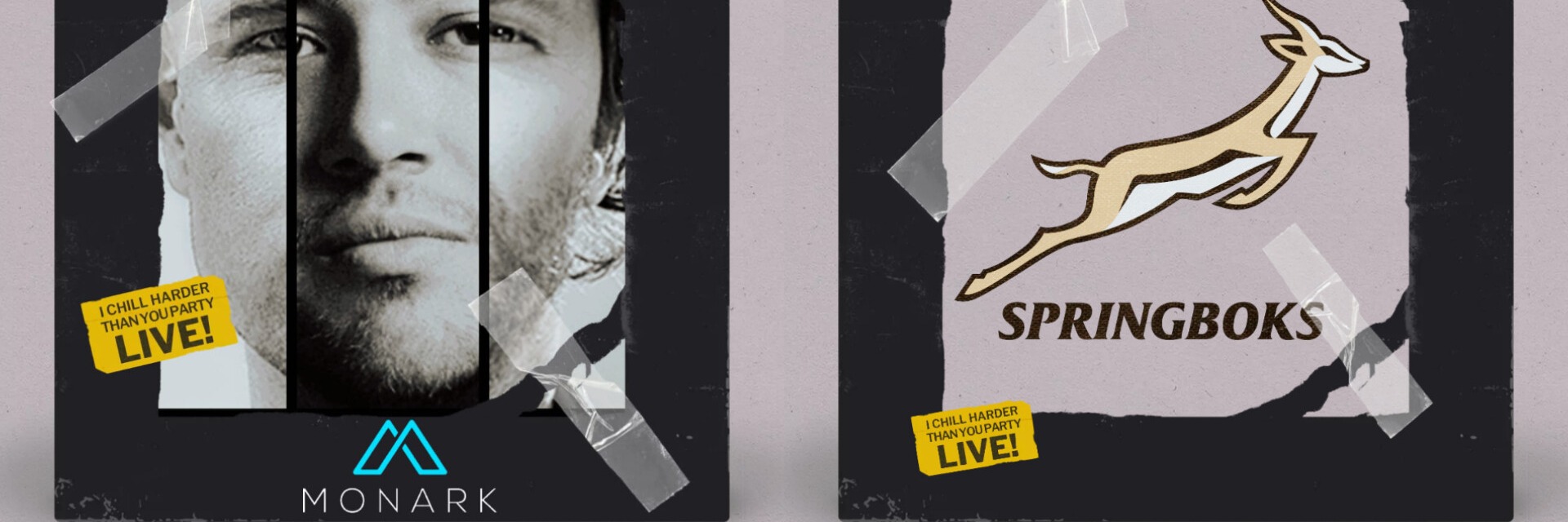 BACKYARD ACOUSTICS - MONARK & SPRINGBOK RUGBY LIVE!