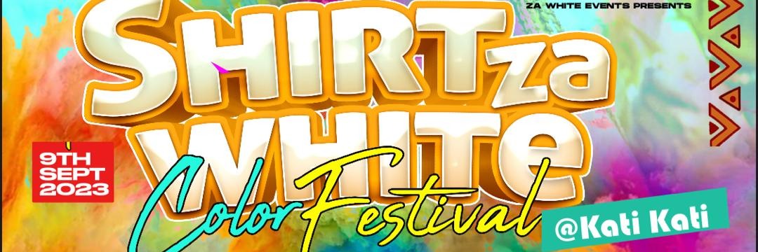 SHIRTS ZA WHITE COLOR FESTIVAL