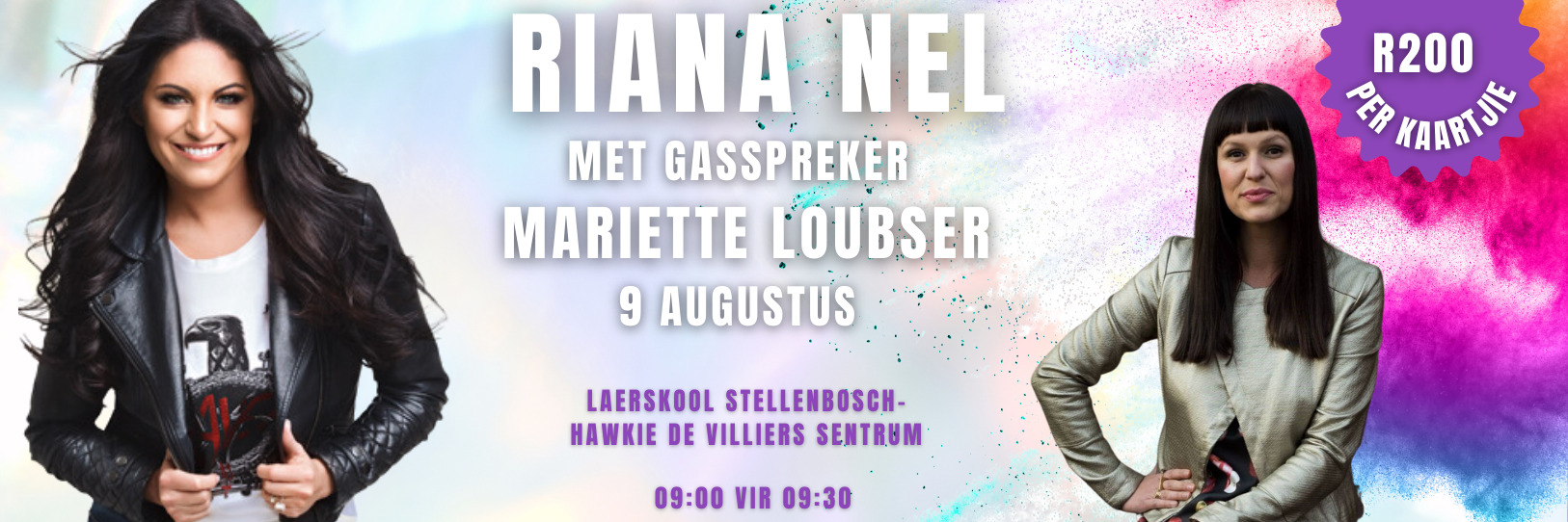 Vrouedag met Riana Nel en Mariette Loubser