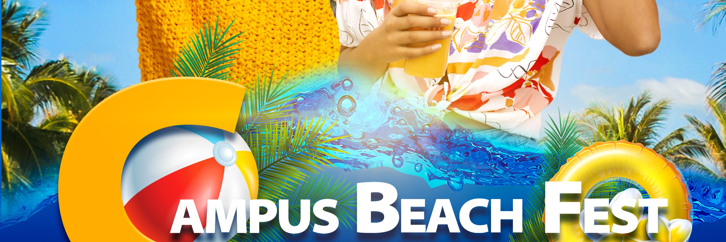 CAMPUS BEACH FESTIVAL (back to school edition)