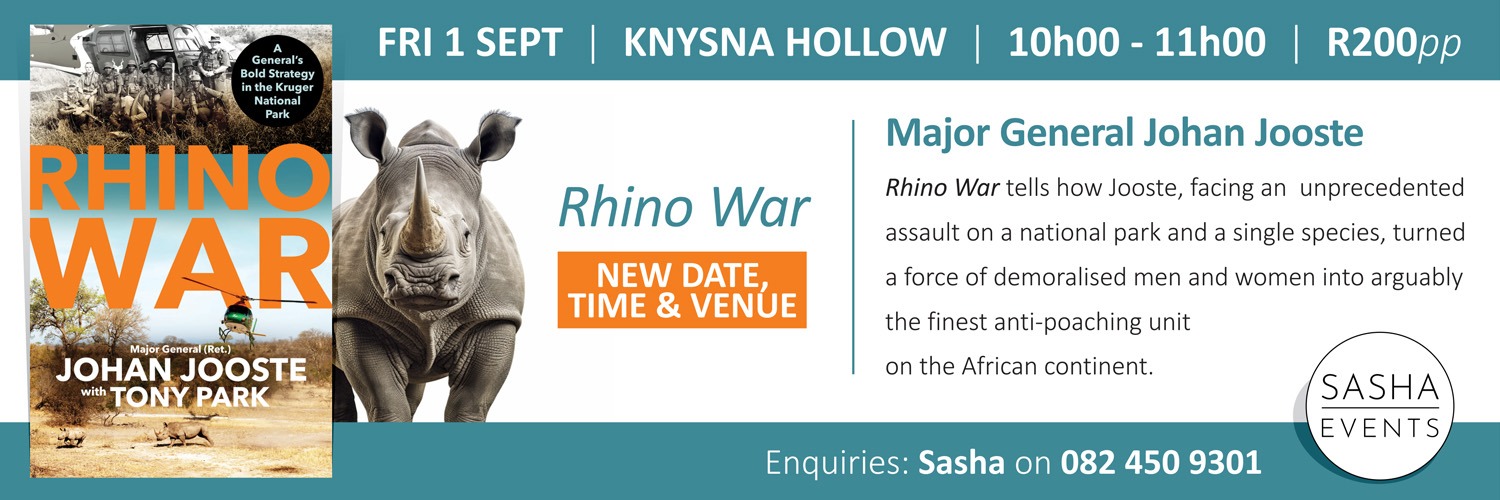 RHINO WAR - GENERAL JOOSTE KNYSNA
