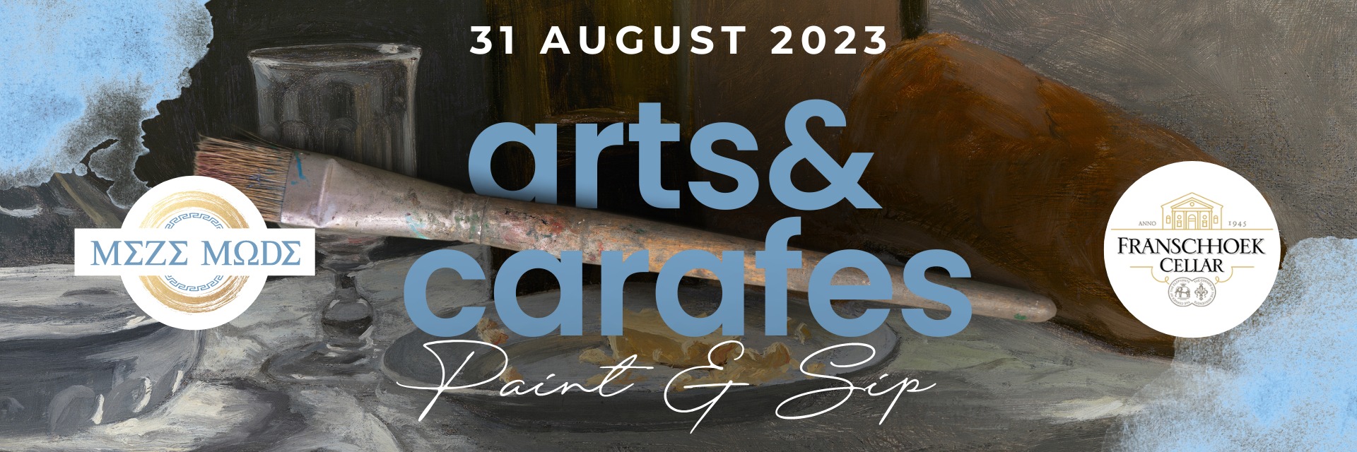 Arts & Carafes: Meze Mode's Ultimate Paint & Sip Event