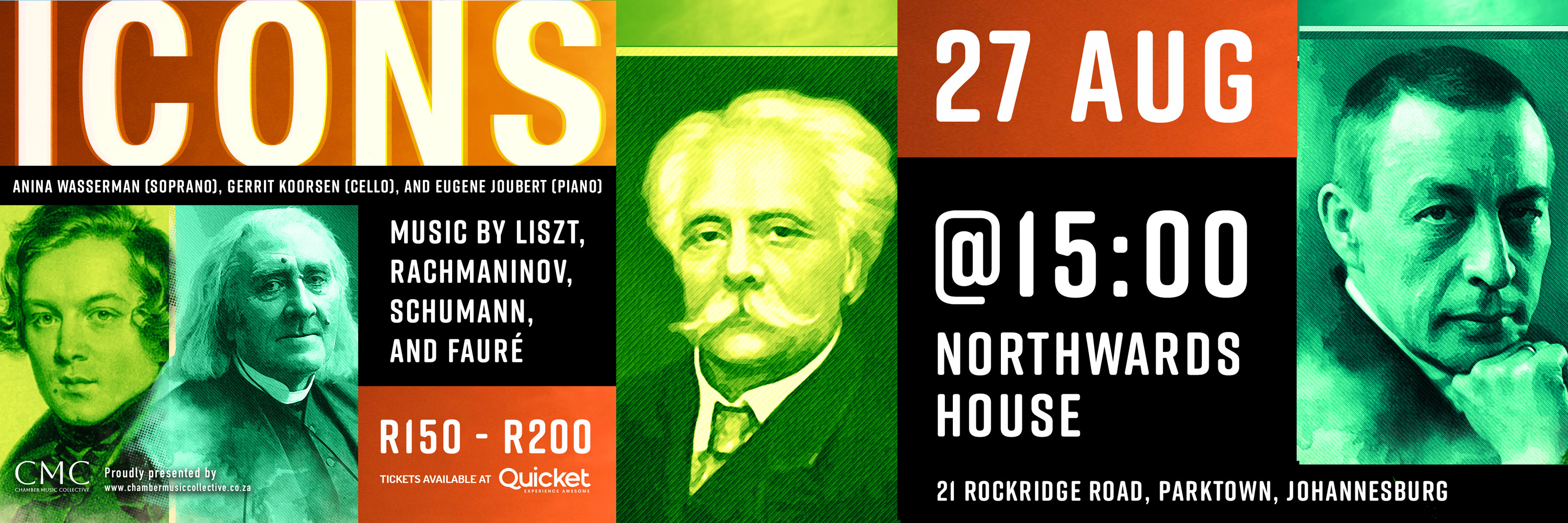 ICONS - Music by Franz Liszt, Sergei Rachmaninov, Robert Schumann, and Gabriel Fauré