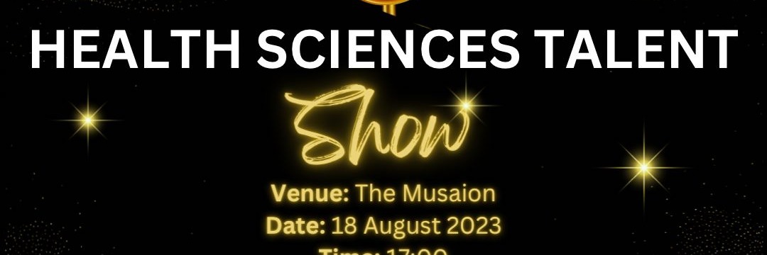 Health sciences Talent Show.