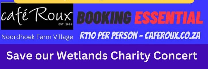 The Noordhoek Wetland Charity Concert