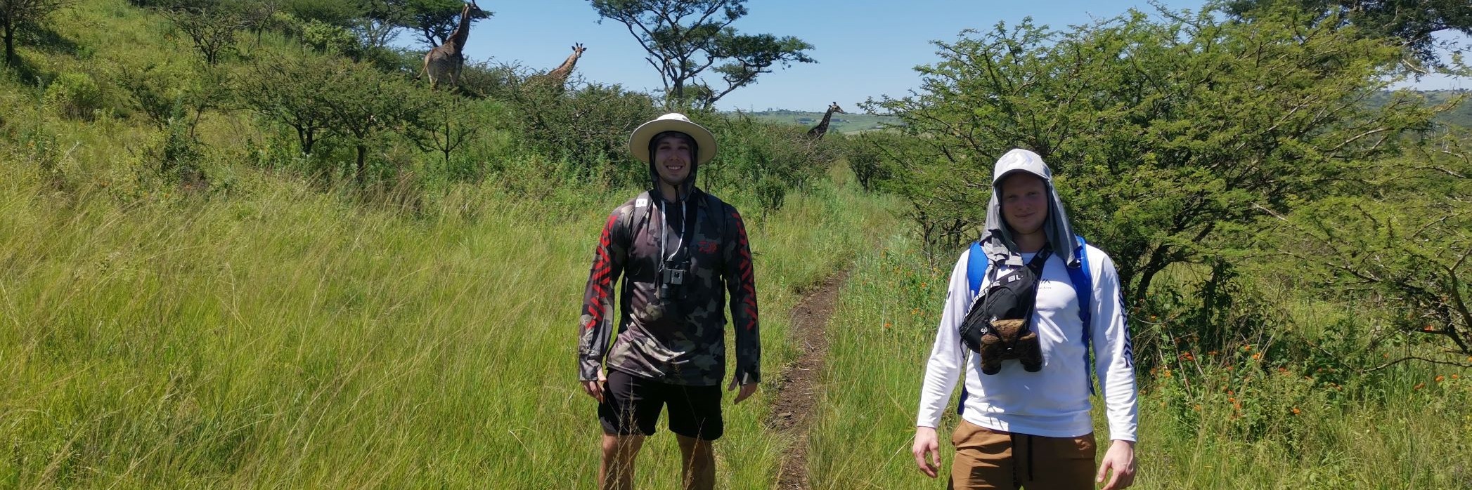 Bisley Valley Nature Reserve Hike - take a selfie with a giraffe!