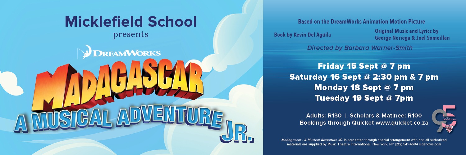 MADAGASCAR – A MUSICAL ADVENTURE JR