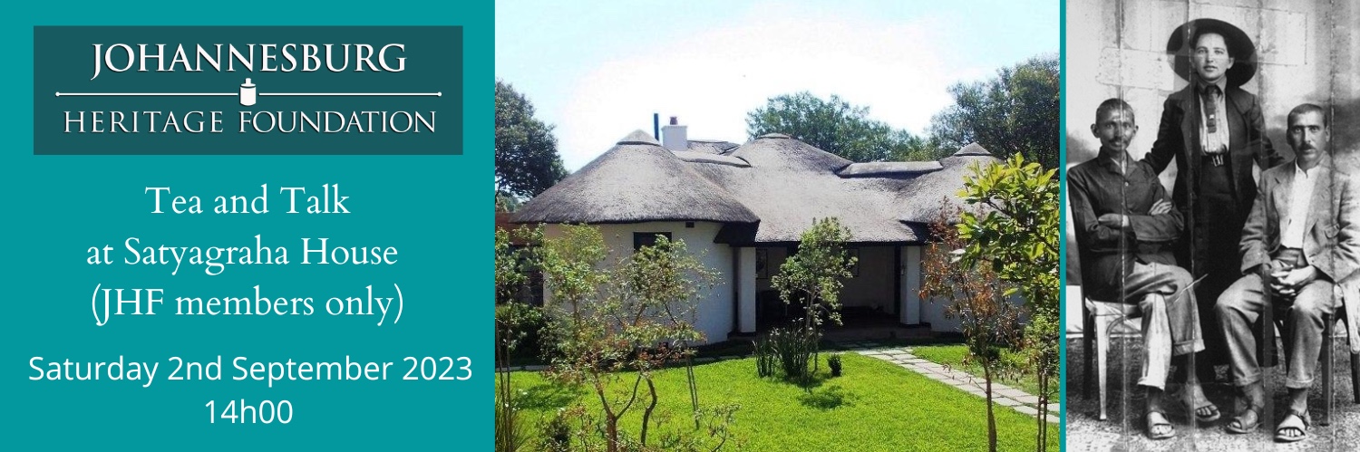 Tea and Talk at Satyagraha House (JHF members only)