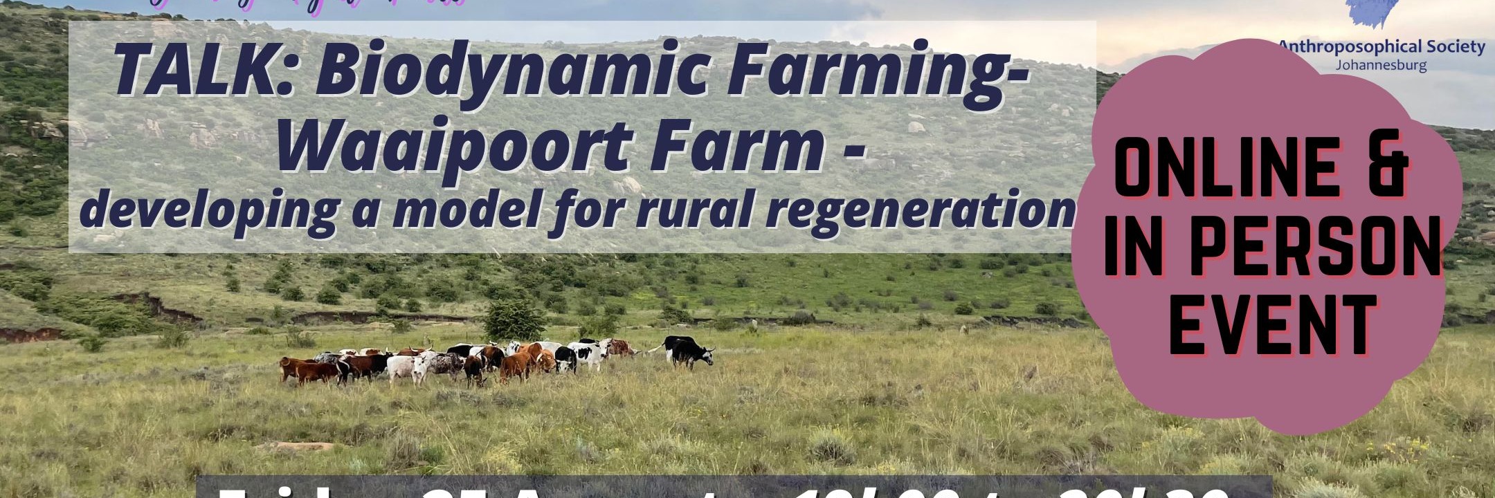TALK: Exploring Biodynamic Farming: Waaipoort Farm