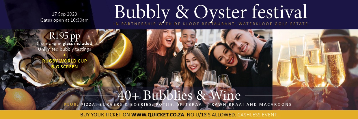 Pretoria Bubbly and Oyster festival