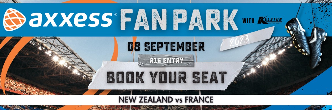 Axxess Fan Park - Rugby Live Screening 8 September 2023