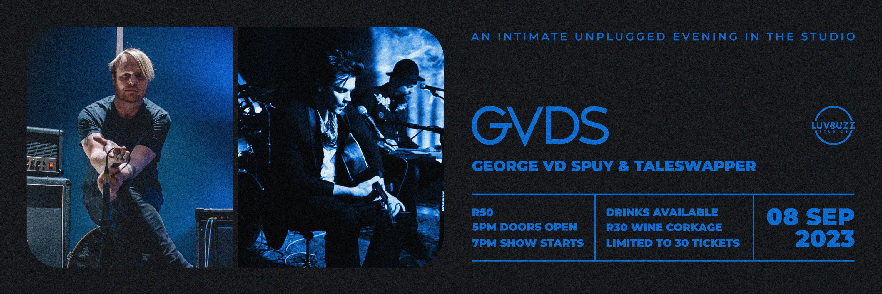 George van der Spuy & Taleswapper Unplugged at Luvbuzz Studios