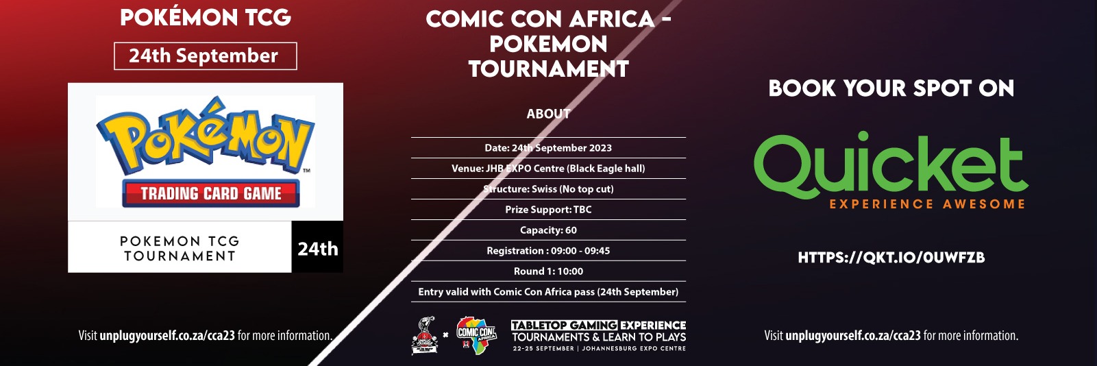 Comic Con Africa - Pokemon Tournament