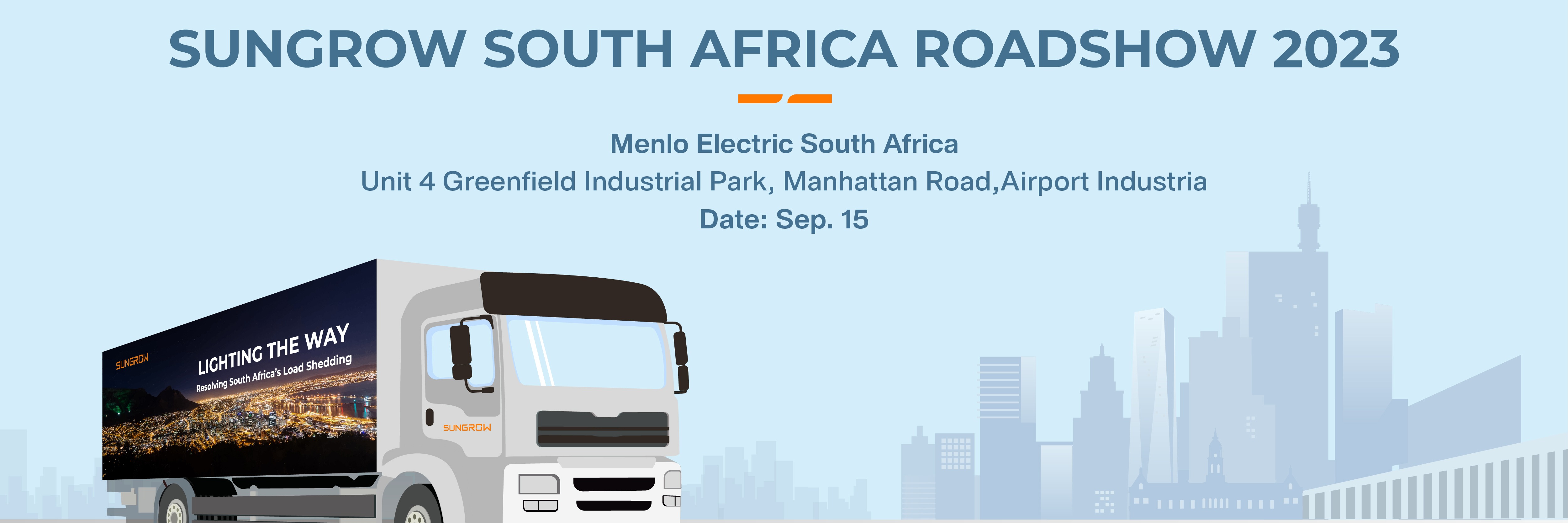 Sungrow Lighting the Way Tour - Cape Town