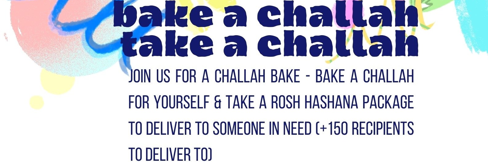 Rosh Hashana challah bake Challah2Share