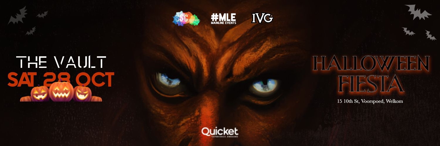 WELKOM HALLOWEEN FIESTA