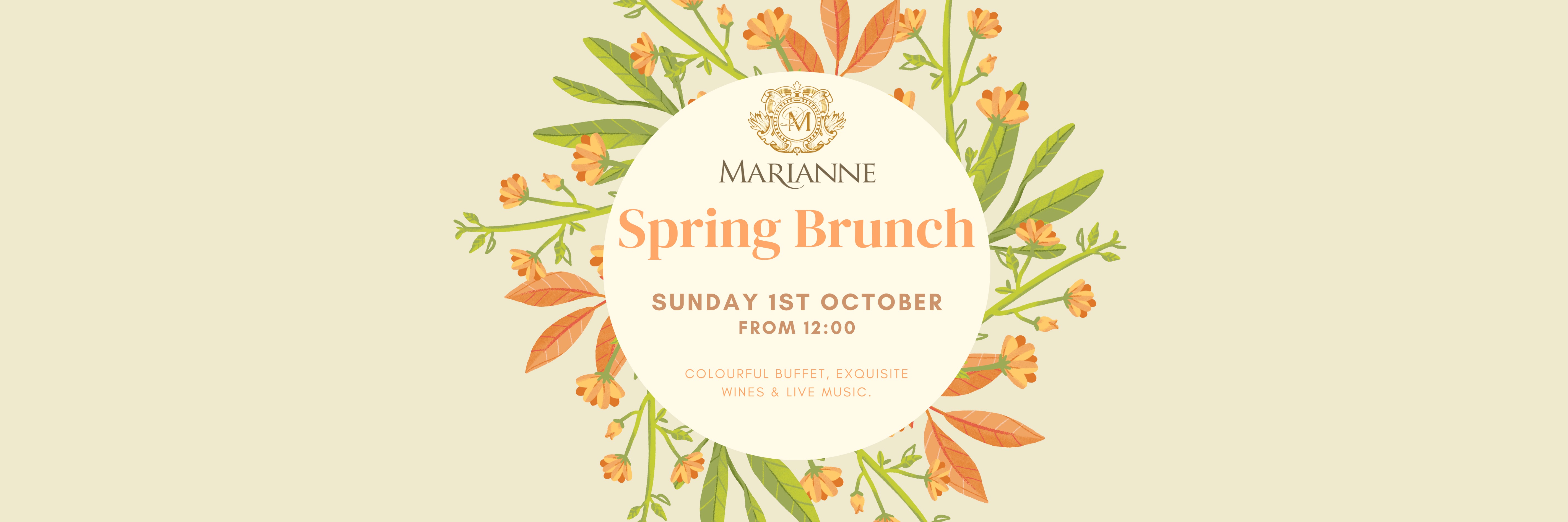 Spring Brunch at Marianne Wine Estate