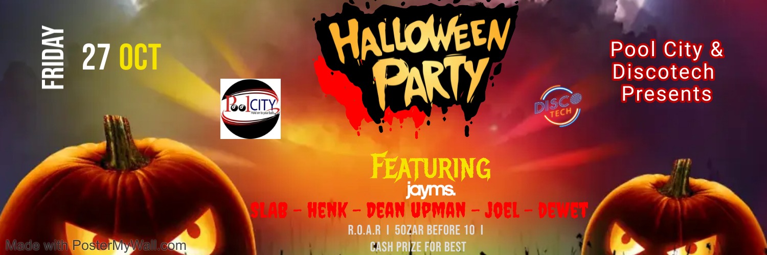 Pool City Lorraine & Discoteh presents Halloween