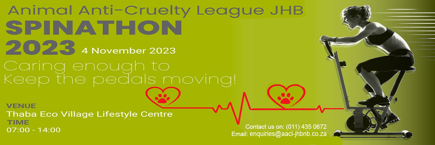 Animal Anti-Cruelty League JHB  Spinathon 2023